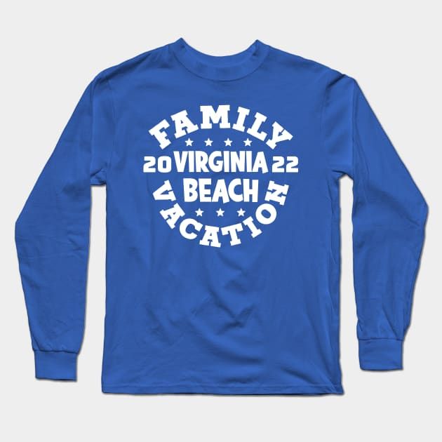 Virginia Beach 2022 Long Sleeve T-Shirt by colorsplash